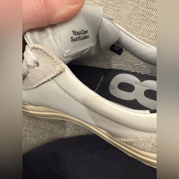 P448 Thea Silver Sneakers - Picture 7 of 8